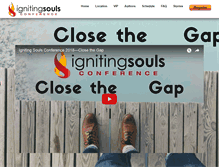 Tablet Screenshot of ignitingsoulsconference.com